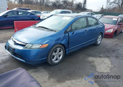 2008 Honda Civic Ex z USA, uszkodzony, nr VIN 1HGFA16868L085805